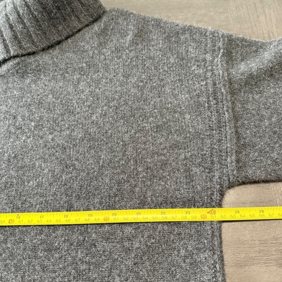 Sundance SONJA CASHMERE DRESS charcoal Size XL - Picture 6 of 9